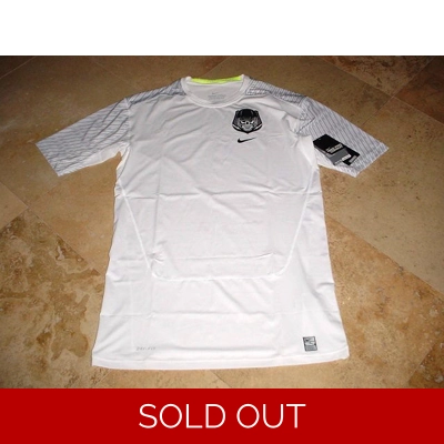 Nike Vapor Pack Combat Compression Tight Football Shirt White 4XL